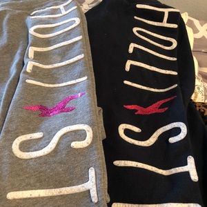 Lot of 2 pairs of Hollister Sweats xsmall xs used
